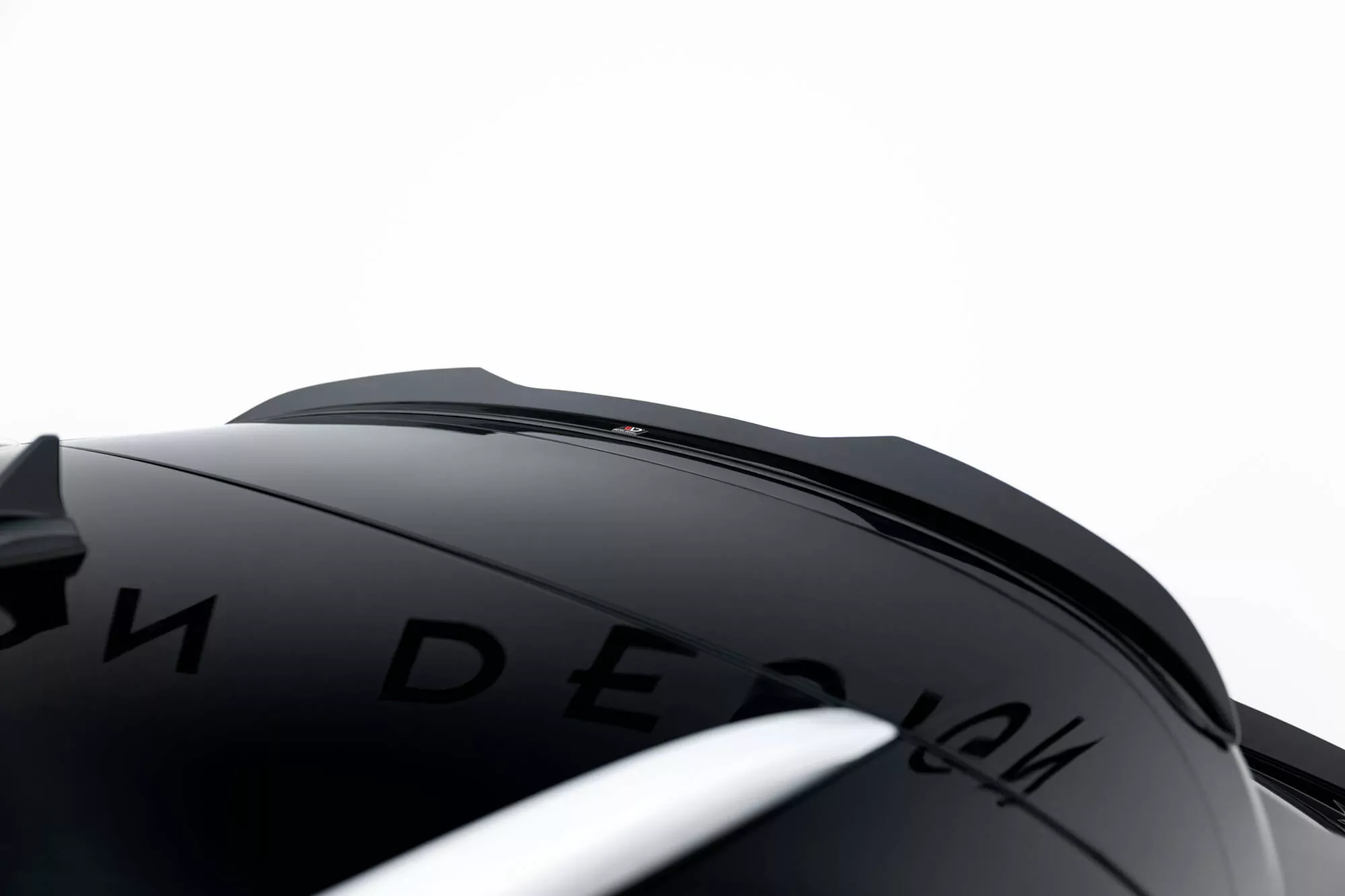 Höher Spoiler CAP Für Maserati Levante GT Mk1 Facelift Schwarz Hochglanz