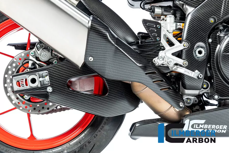 Ilmberger Carbon Schwingenabdeckung rechts matt für Aprilia RSV4 / Tuono V4 2021-