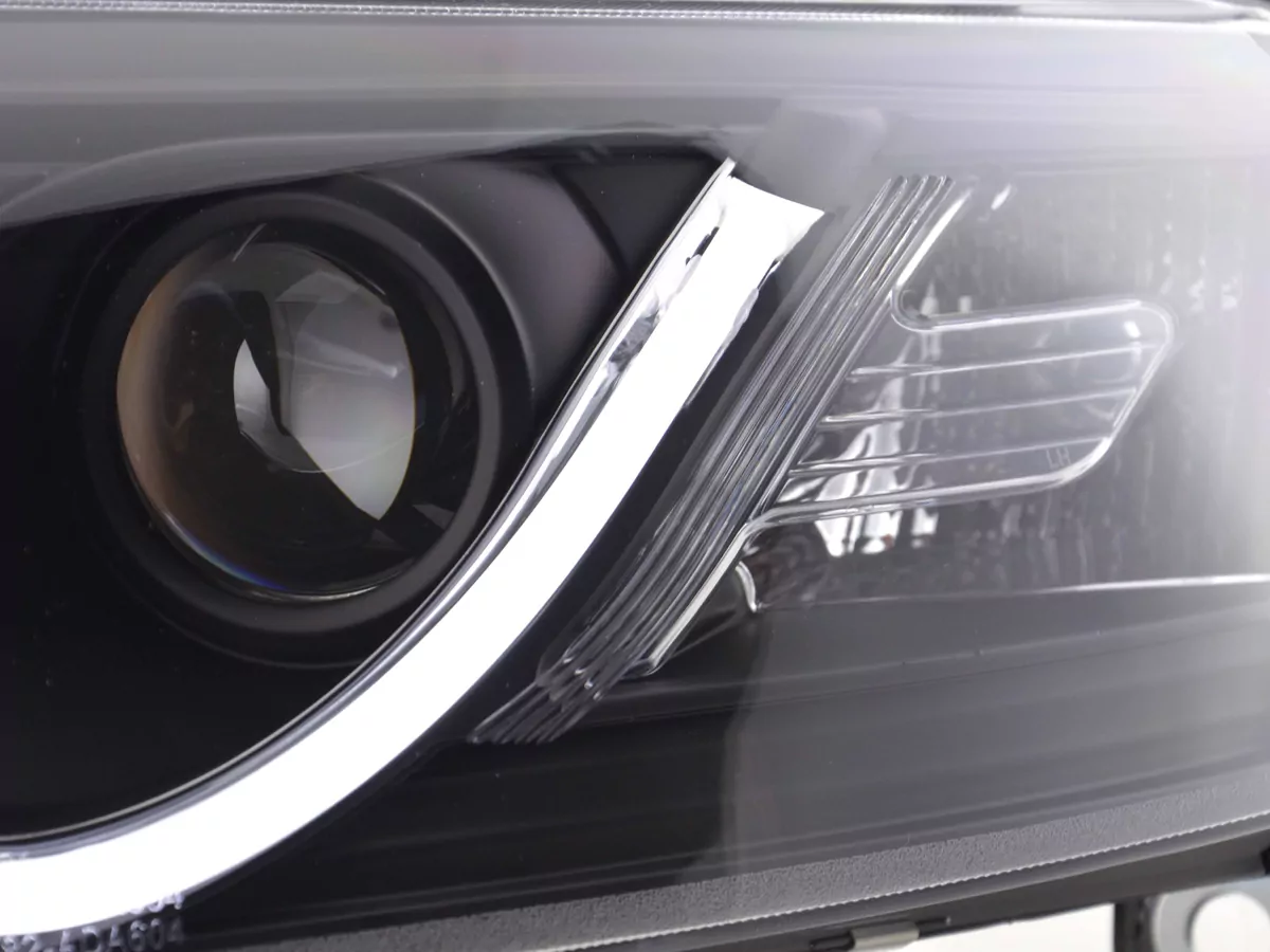 Scheinwerfer Set Daylight LED Tagfahrlicht Audi A6 Typ 4F  04-08 schwarz