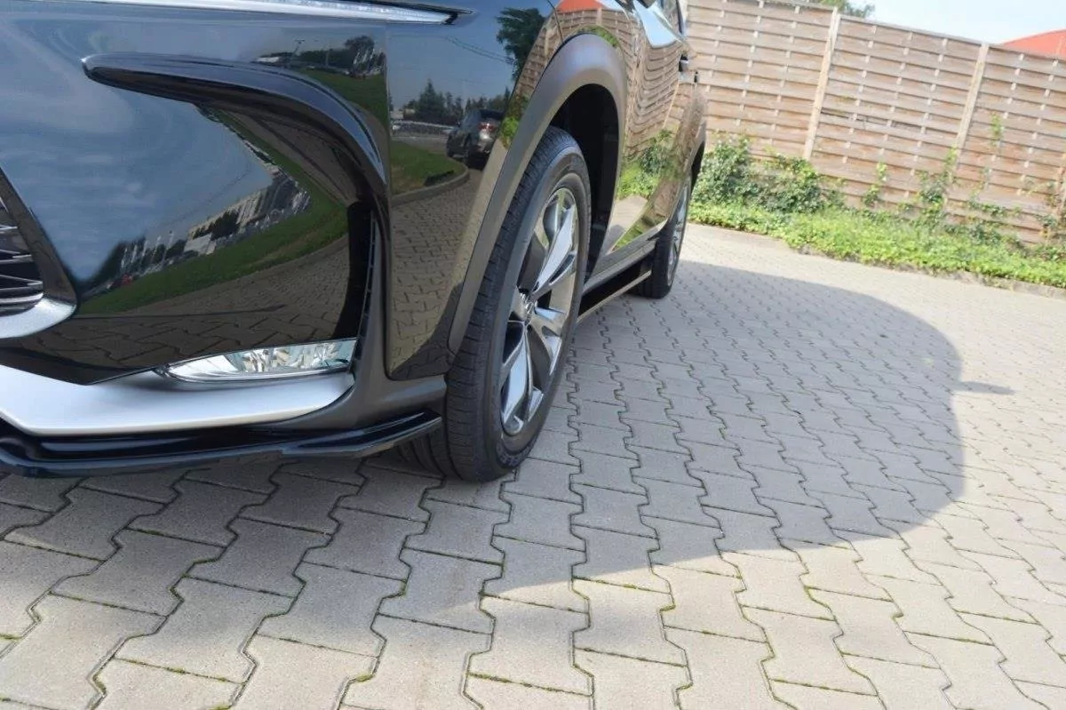 Nebelleuchten Abdeckung Passend Für Lexus NX Mk1 Schwarz Hochglanz Schwarz Hochglanz