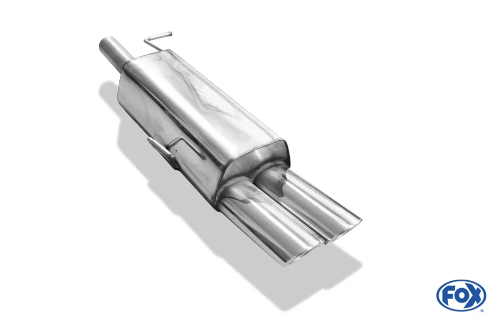 Peugeot RCZ  Endschalldämpfer einseitig - 2x106x71 Typ 32