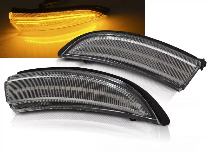 Ford Fiesta Mk7 13-16 Seq Led White