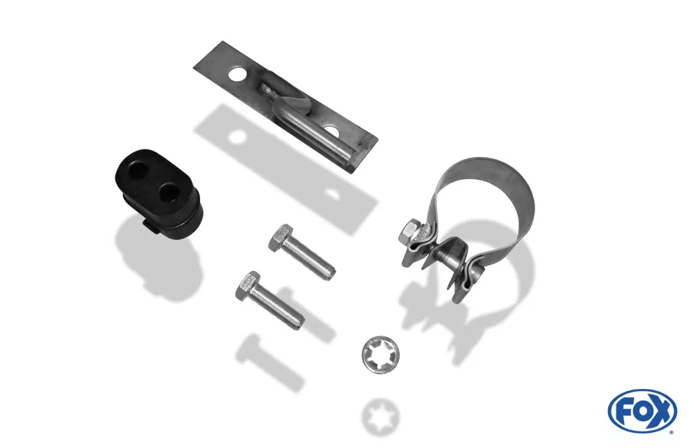 Mercedes X-Klasse 4matic  Endrohrsystem Ausgang rechts am Fahrzeug - 2x115x85 Typ 38 rechts