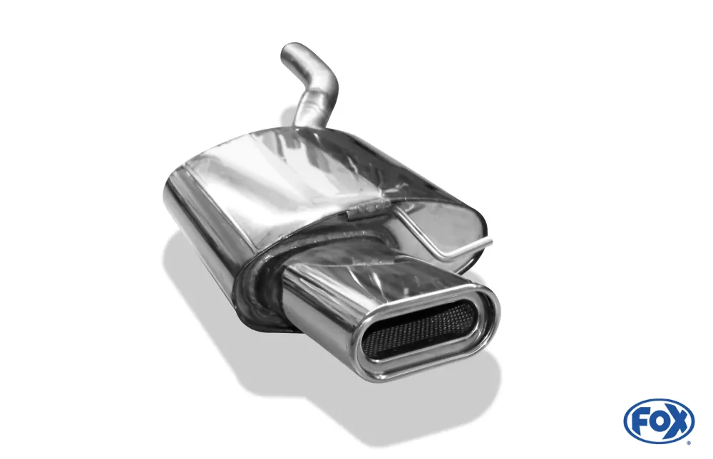 VW Passat 3C/ 3C CC  Endschalldämpfer Ø63,5mm - 160x80 Typ 53