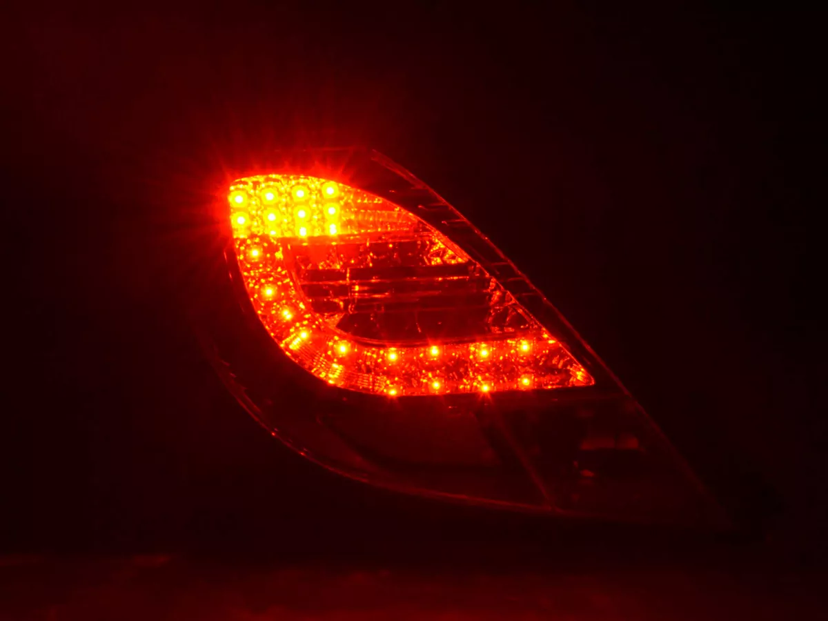 LED Rückleuchten Set Opel Corsa D 3-türig Bj. 06-10 chrom