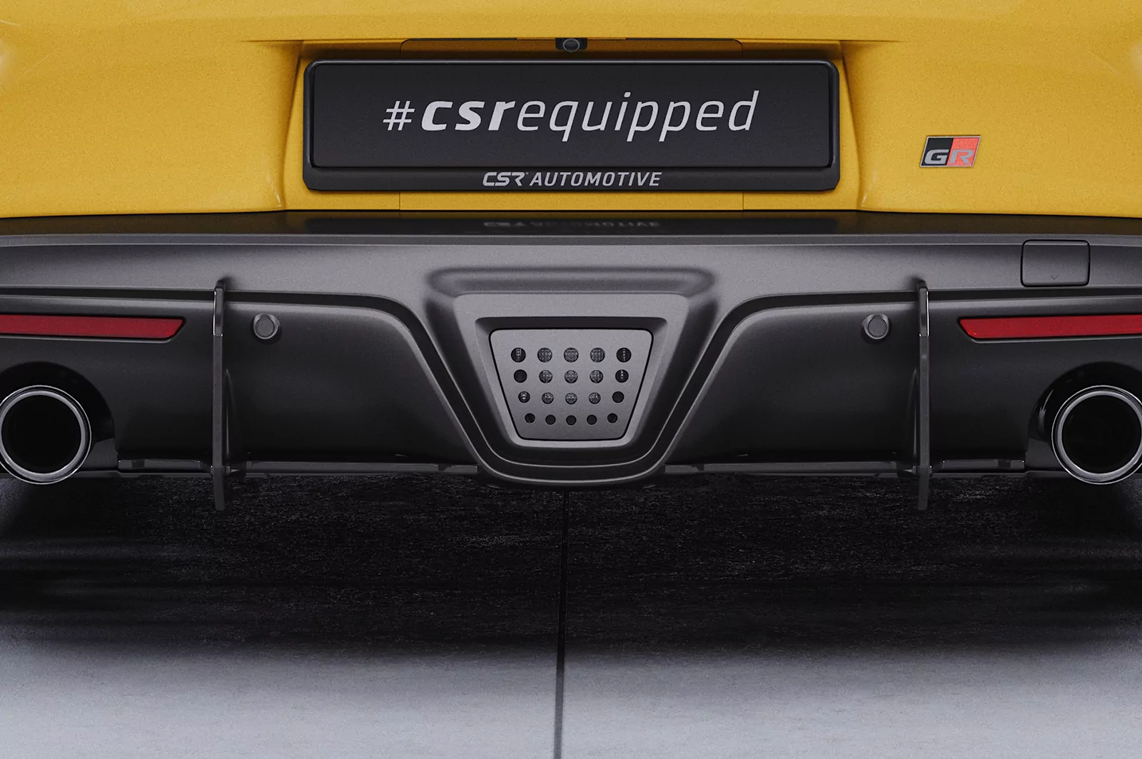 Racing Diffusor / Heckansatz für Toyota GR Supra (A90) HA408