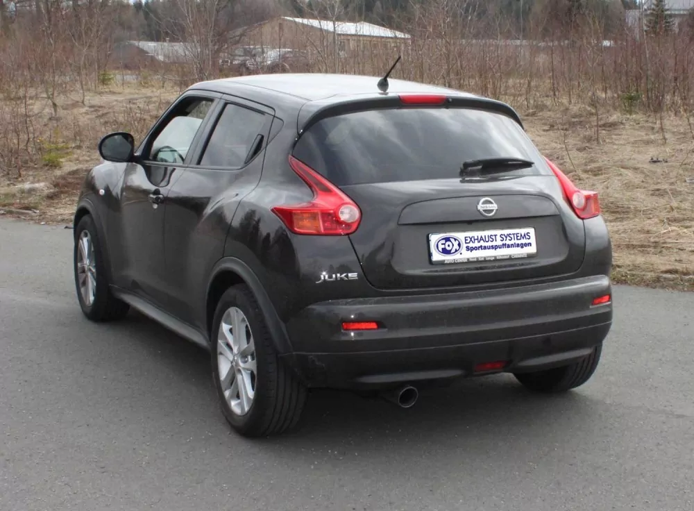 Nissan Juke - F15 (Frontantrieb)  Endschalldämpfer - 1x90 Typ 25