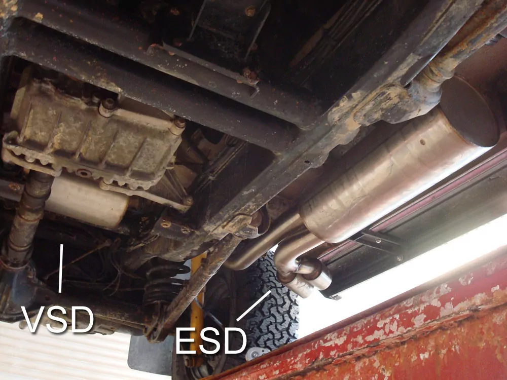 Mercedes G-Klasse - 463  Vorschalldämpfer