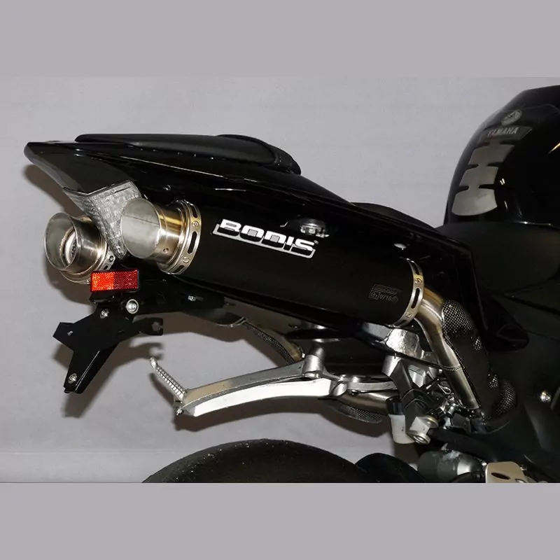 Bodis GP1 schwarz Auspuff Yamaha YZF R1 2009-2014 RN 22