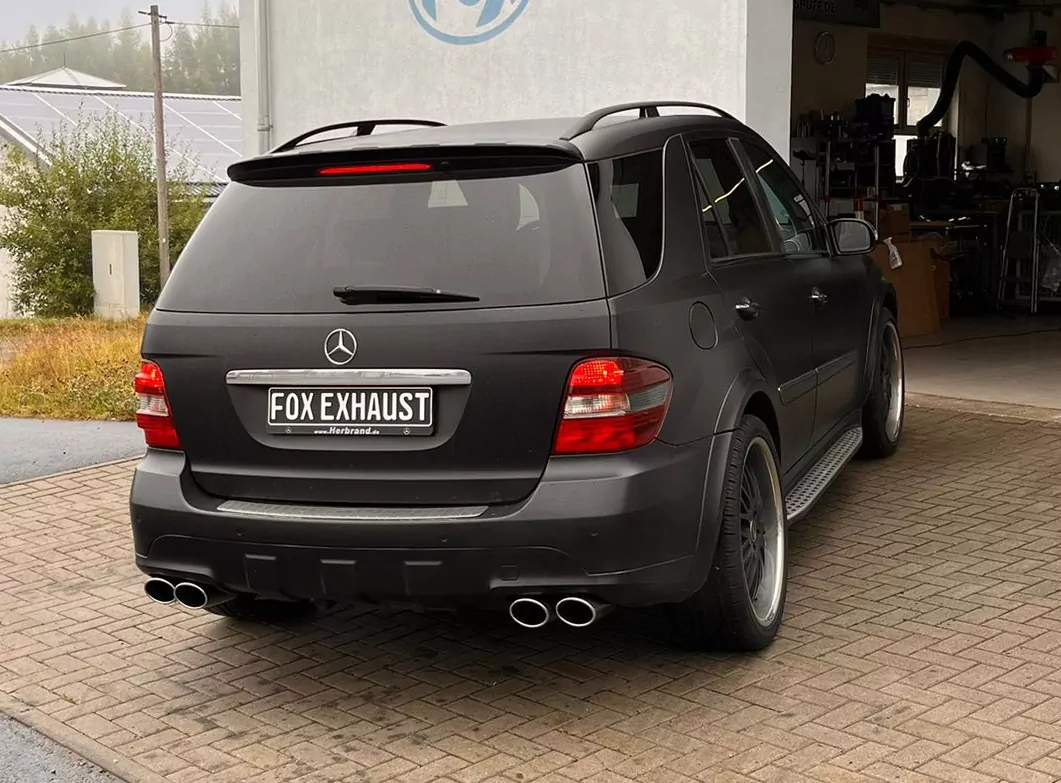 Mercedes M-Klasse Typ W164  Endschalldämpfer rechts/links - 2x115x85 Typ 44 rechts/links