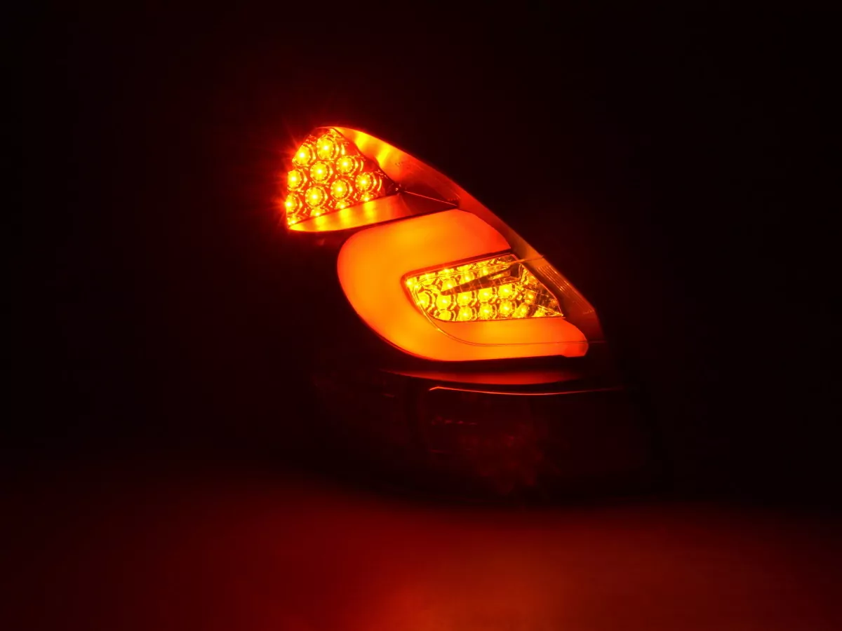 LED Rückleuchten Set Skoda Fabia 5-türig Bj. ab 2007 schwarz