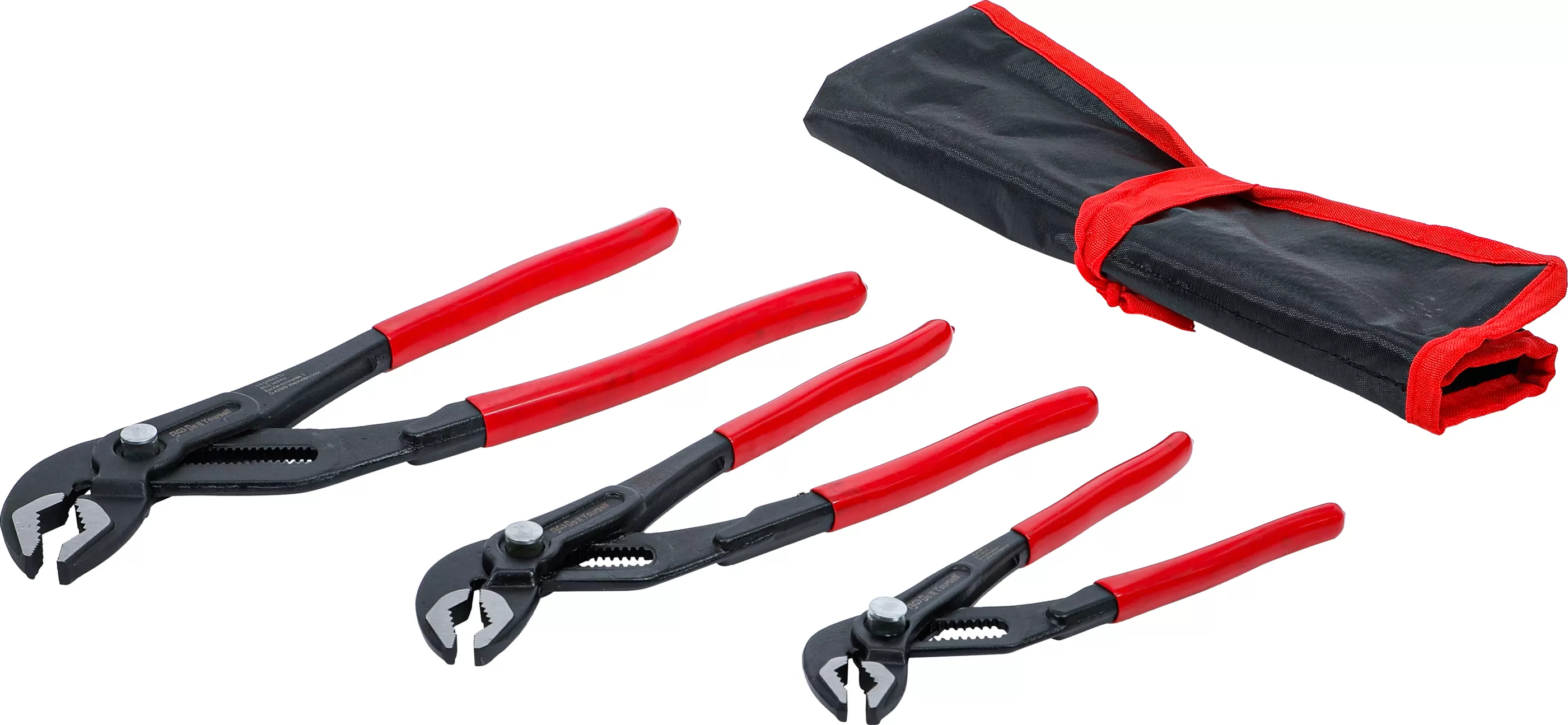 Wasserpumpenzangen-Satz | 175 / 240 / 300 mm | 3-tlg.