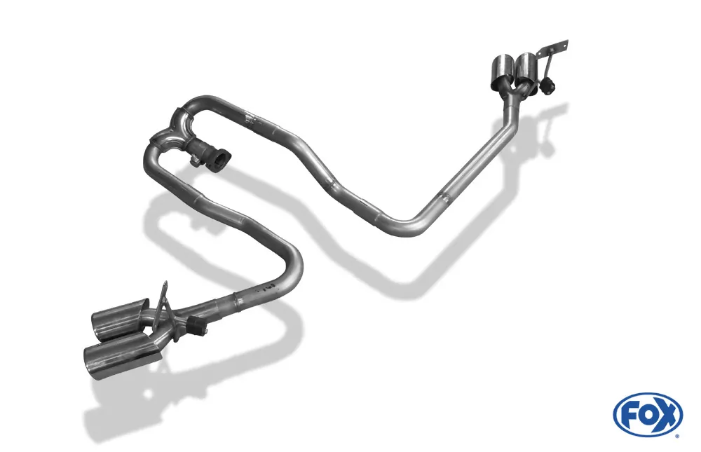 Mercedes X-Klasse 4matic  Endrohrsystem Ausgang seitlich rechts und links am Fahrzeug - 2x90 Typ 16 rechts/links