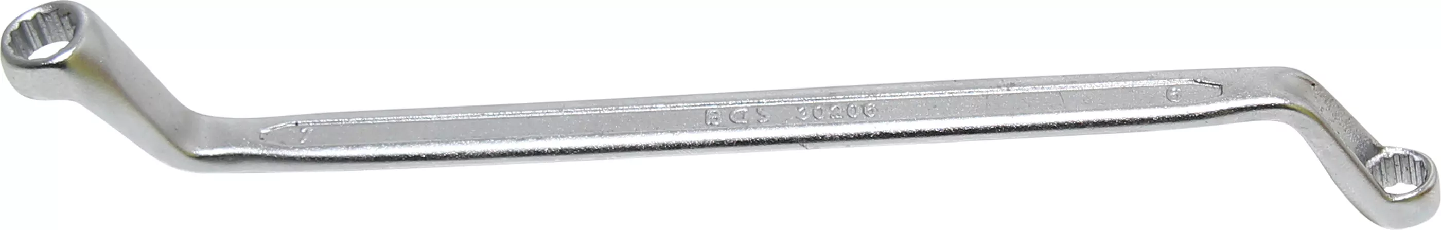 Doppel-Ringschlüssel | tief gekröpft | SW 6 x 7 mm