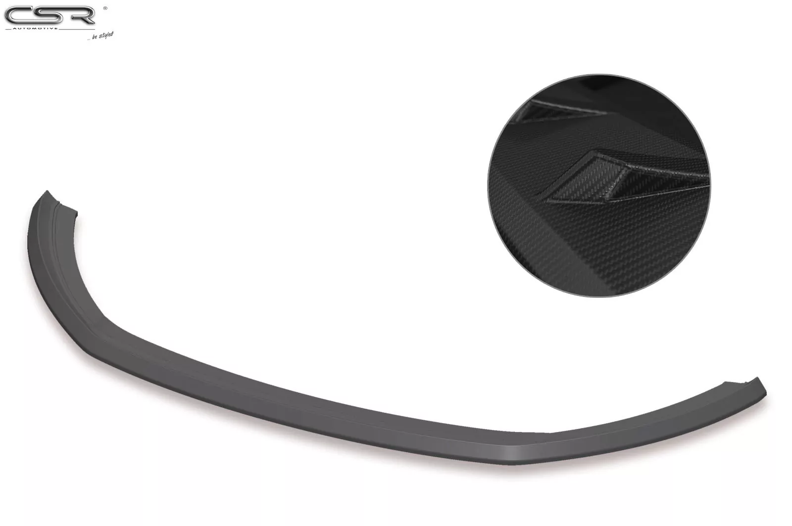 Cup-Spoilerlippe mit ABE für VW CC CSL342-M Carbon Look (matt)