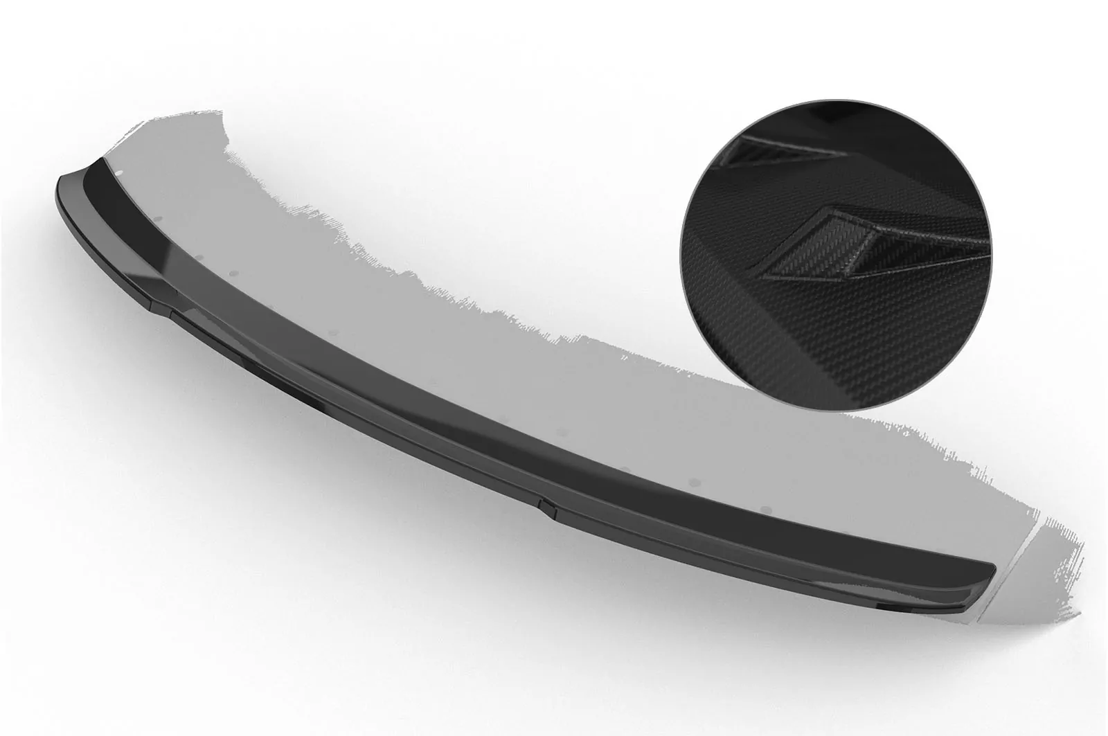 Heckflügel mit ABE für Hyundai Ioniq HF756-M Carbon Look (matt)