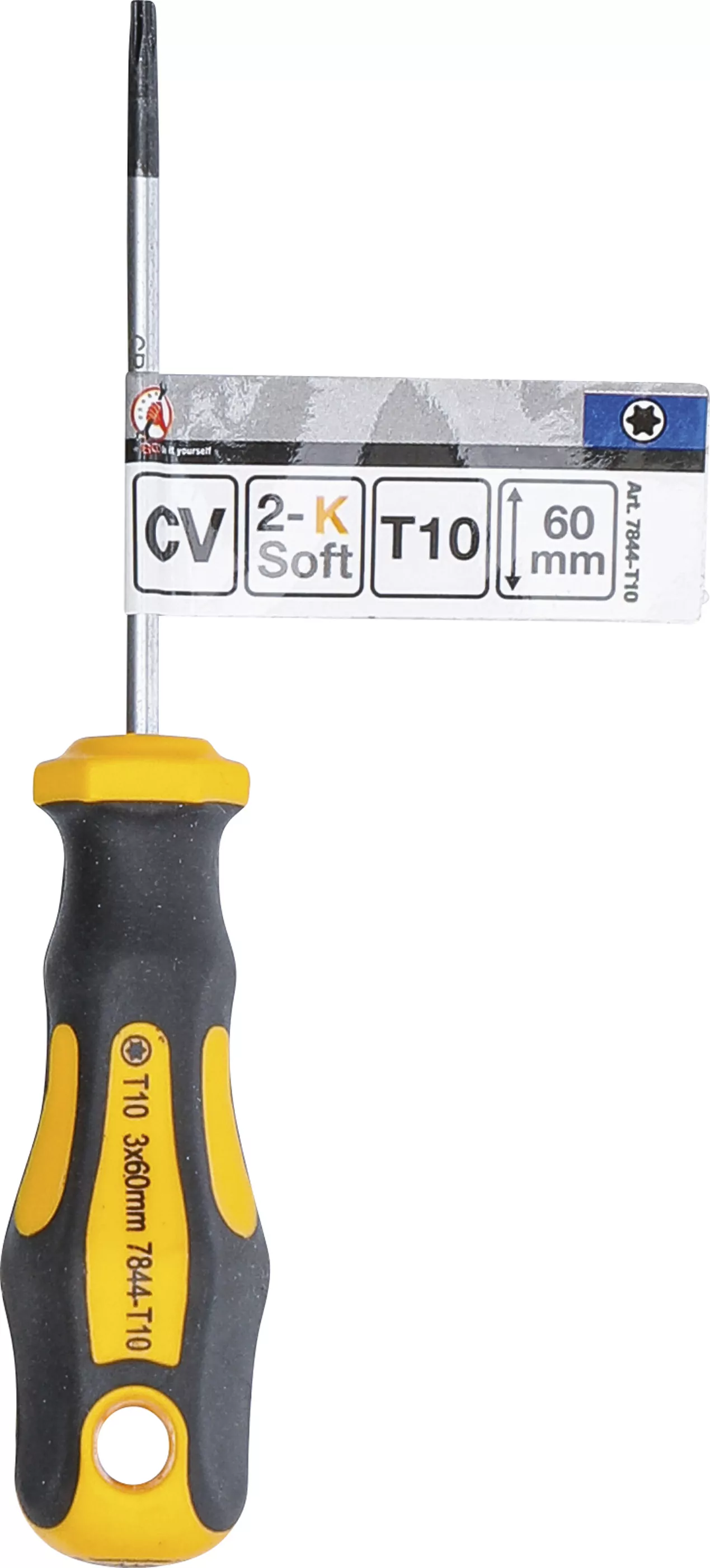 Schraubendreher | T-Profil (für Torx) T10 | Klingenlänge 60 mm