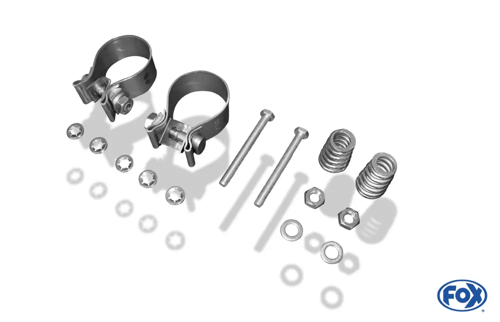 Mercedes CLA - C117/ X117 mit originalen Endrohre -  4-matic  Endschalldämpfer quer Ausgang rechts/links - Für Modelle mit originalen Standard Endrohren - diese können einfach verschraubt werden