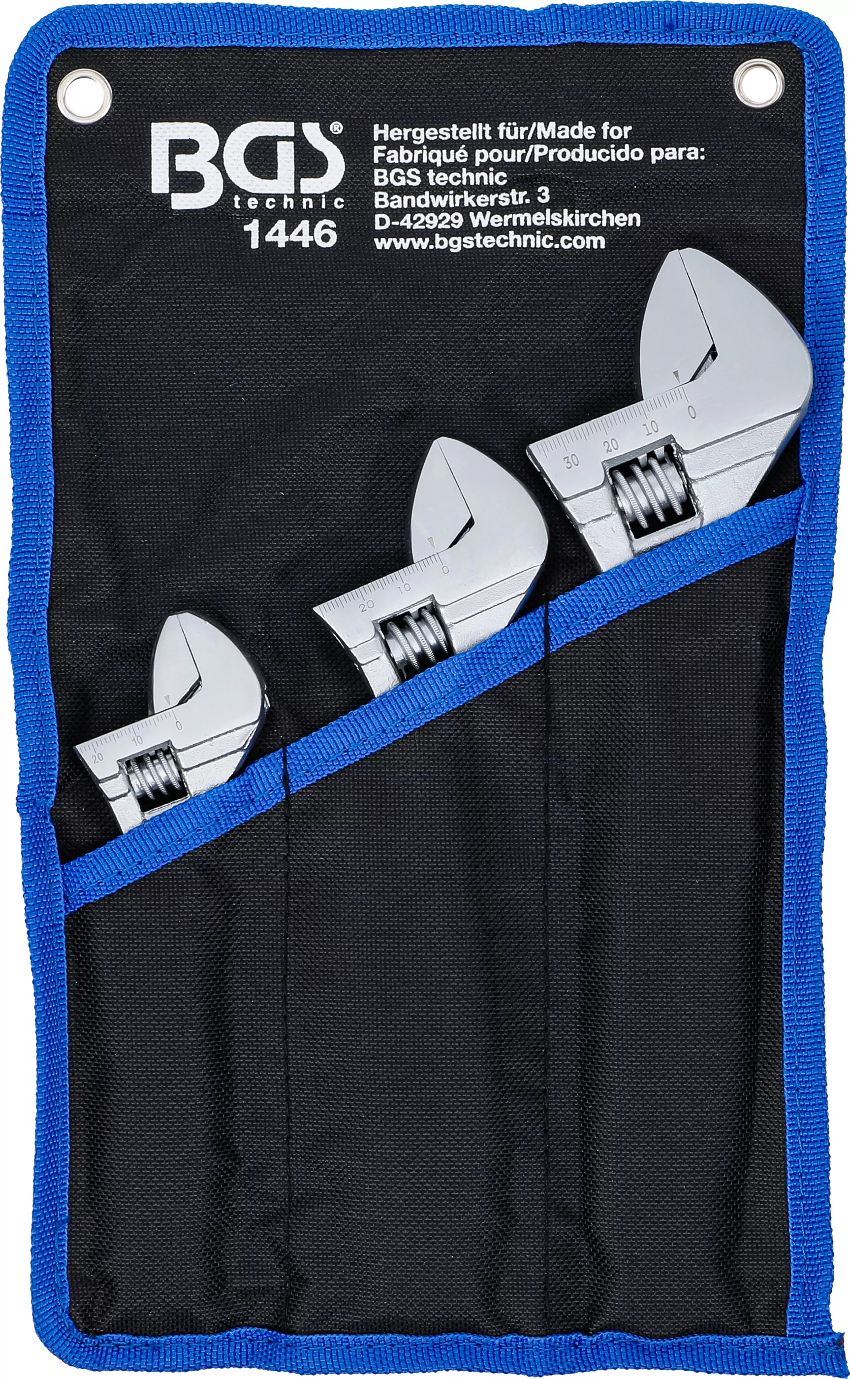 Rollgabelschlüssel-Satz mit Kunststoff-Softgriff | 3-tlg.