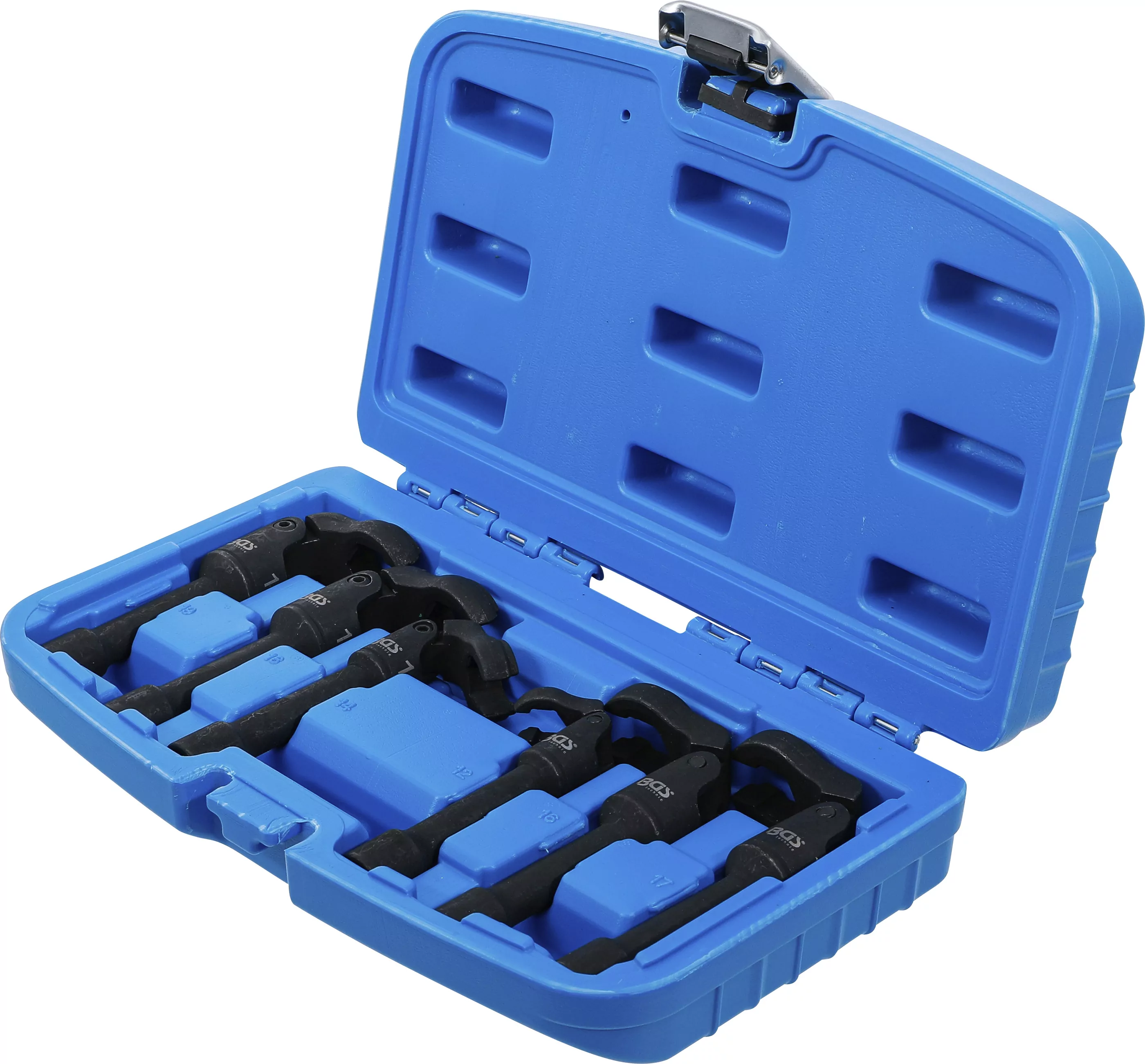 Hahnenfußschlüssel-Satz | Antrieb Innenvierkant 10 mm (3/8") | mit Gelenk | 6-tlg.