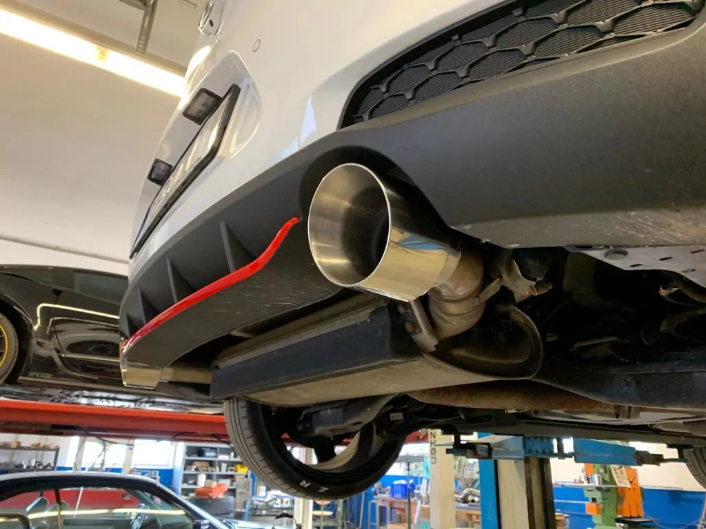 Hyundai i30N Performance + Fastback  Endrohre passend auf den originalen Endschalldämpfer - 1x114 Typ 25 rechts/links