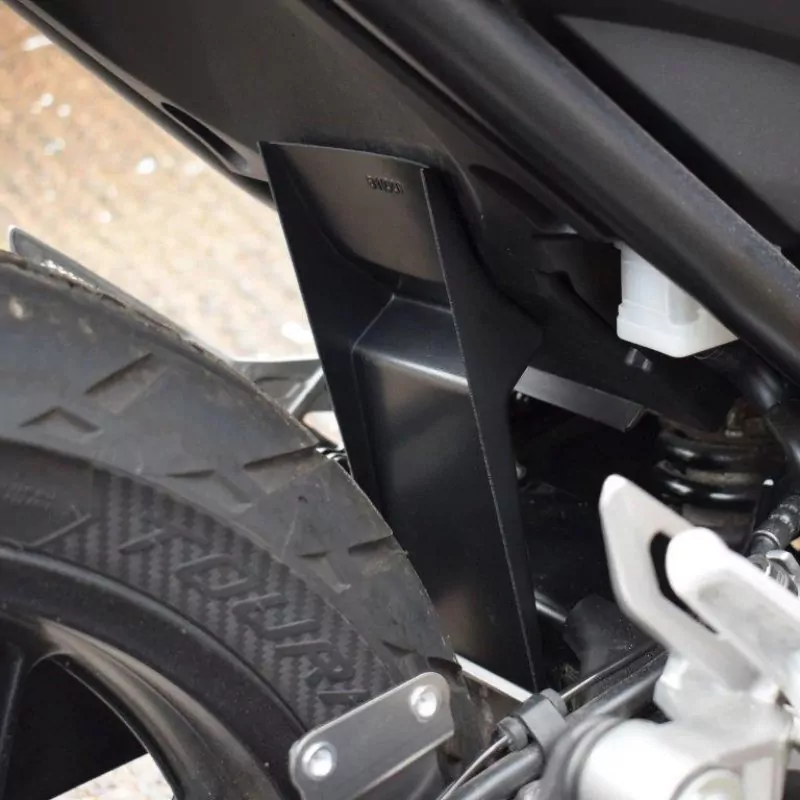 Pyramid Federbein Schutz Platte Schwarz Matt Honda NC 750 X 2021-
