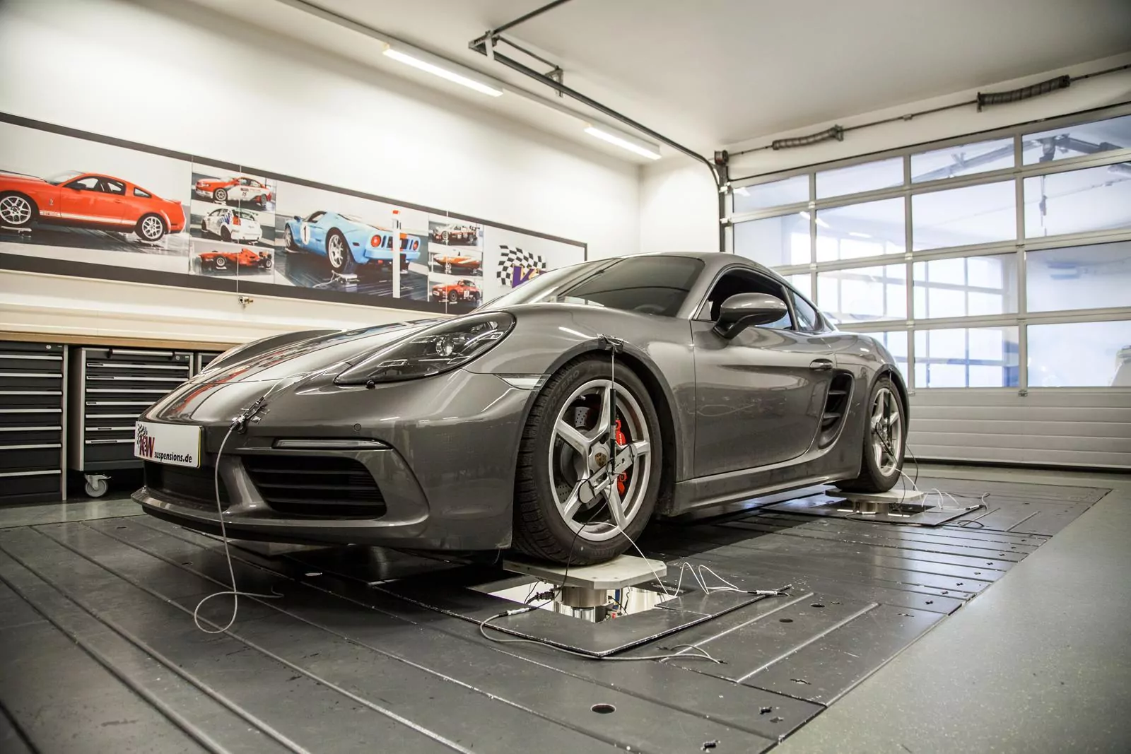 KW Gewindefahrwerk V4 Clubsport inkl. Stützlager PORSCHE CAYMAN (981) 03/2013-