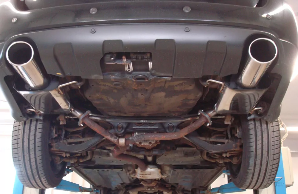 Subaru Outback/ Legacy Outback BP - Kombi (Station Wagon)  Endschalldämpfer rechts/links - 129x106 Typ 44 rechts/links