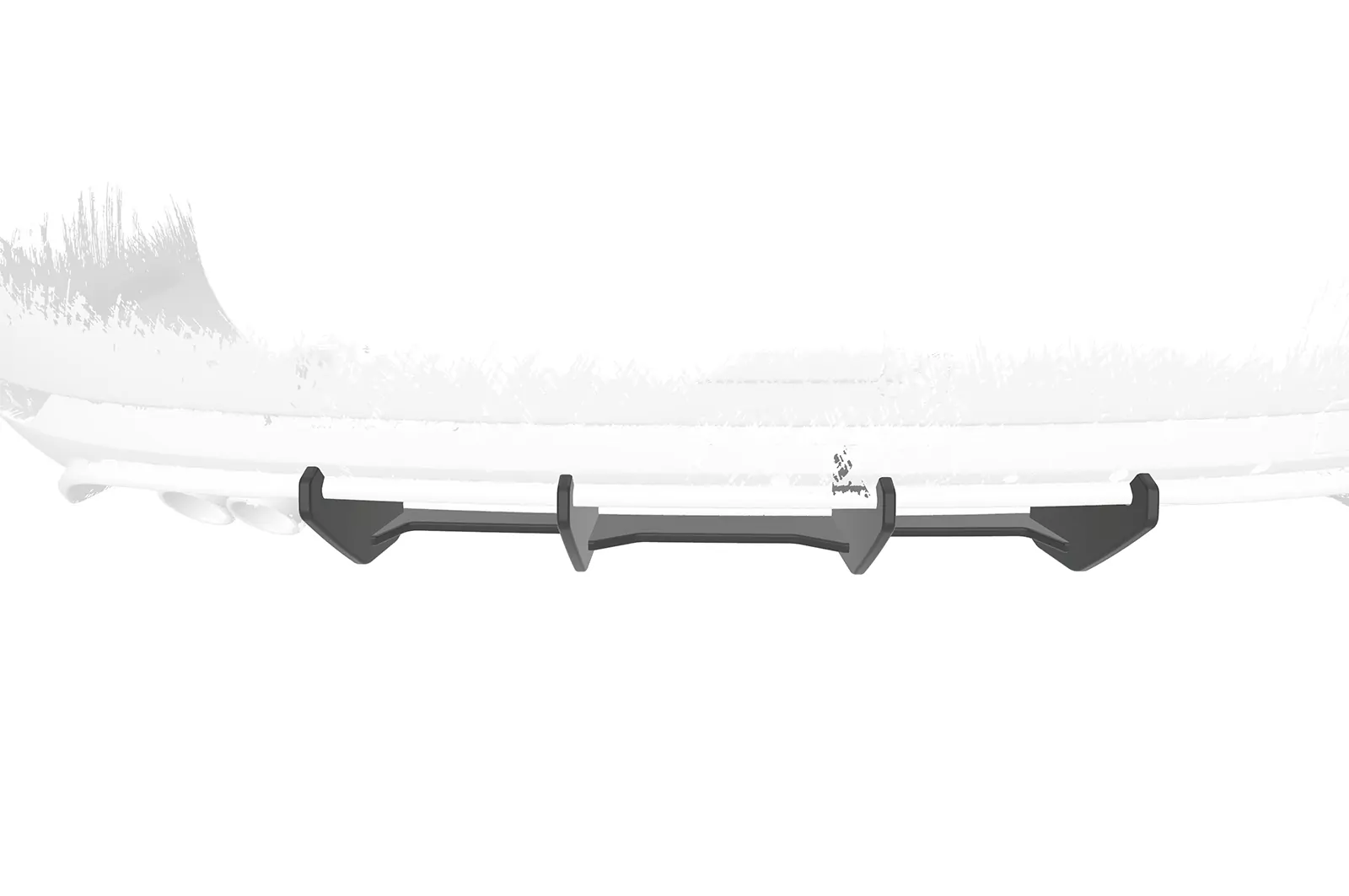 Racing Diffusor / Heckansatz für VW Golf 7 (Typ AU) GTD Variant HA358