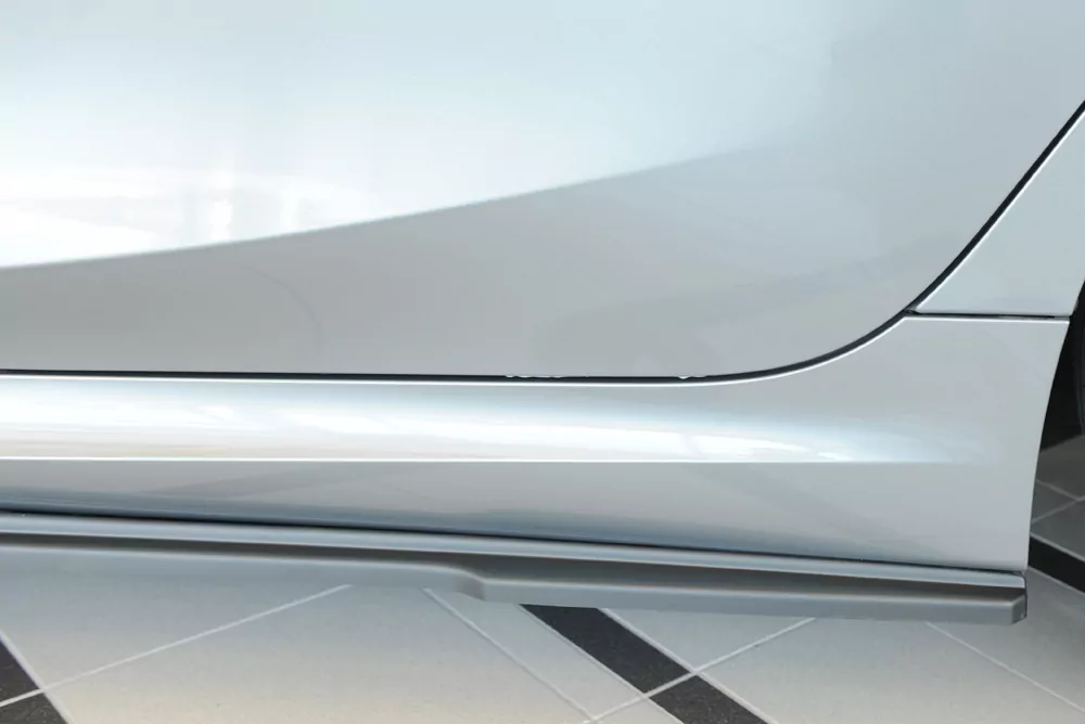 Rieger Seitenschweller links ansatz matt schwarz für BMW 3er G21  (G3K) Touring 07.22- (ab Facelift) LCI