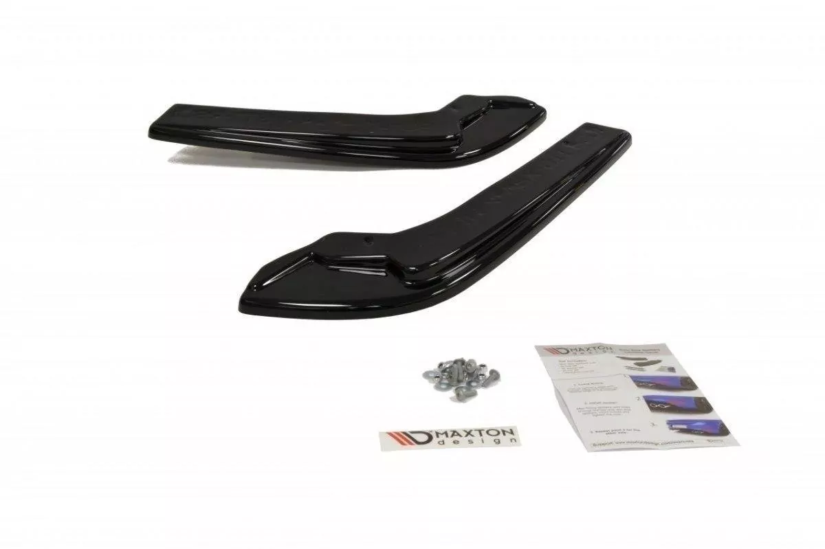Heck Ansatz Flaps Diffusor Passend Für Diffusor Passend Für SUBARU WRX STI Schwarz Hochglanz Schwarz Hochglanz