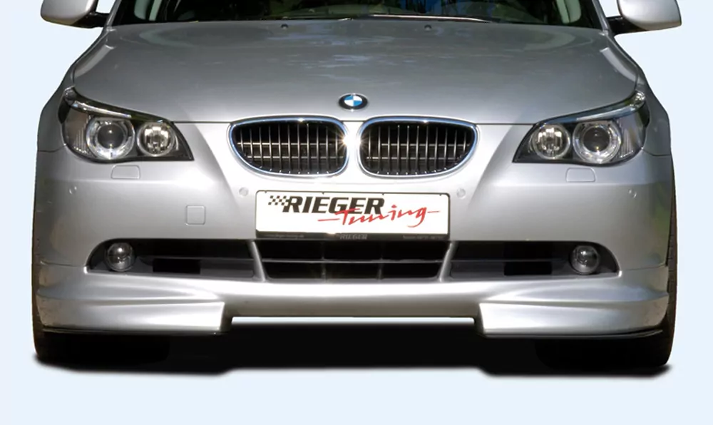 Rieger Spoilerlippe für BMW 5er E60 - Lim. -08 (bis Facelift) carbon optik