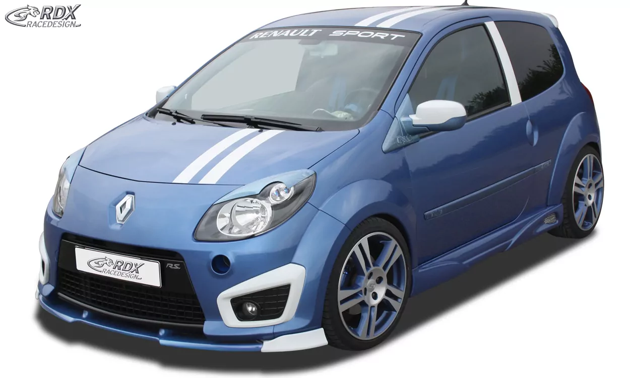 RDX Frontspoiler VARIO-X für RENAULT Twingo 2 RS Phase 1 Frontlippe Front Ansatz Vorne Spoilerlippe