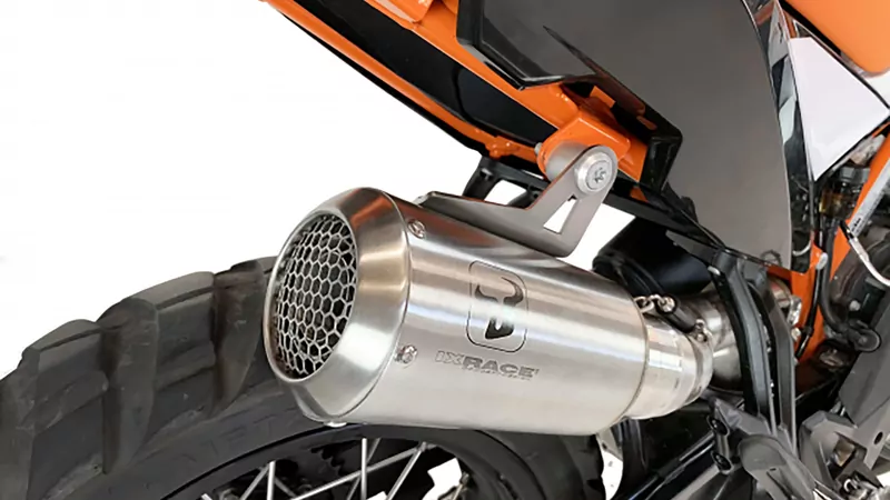 IXRACE MK2 Endschalldämpfer, KTM 790 ADVENTURE 19-, 890 Adventure 20- E-geprüft