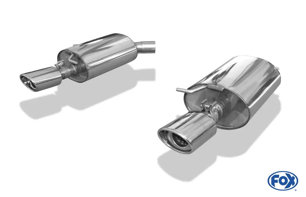 Jaguar X-Type  Endschalldämpfer rechts/links - 115x85 Typ 33 rechts/links