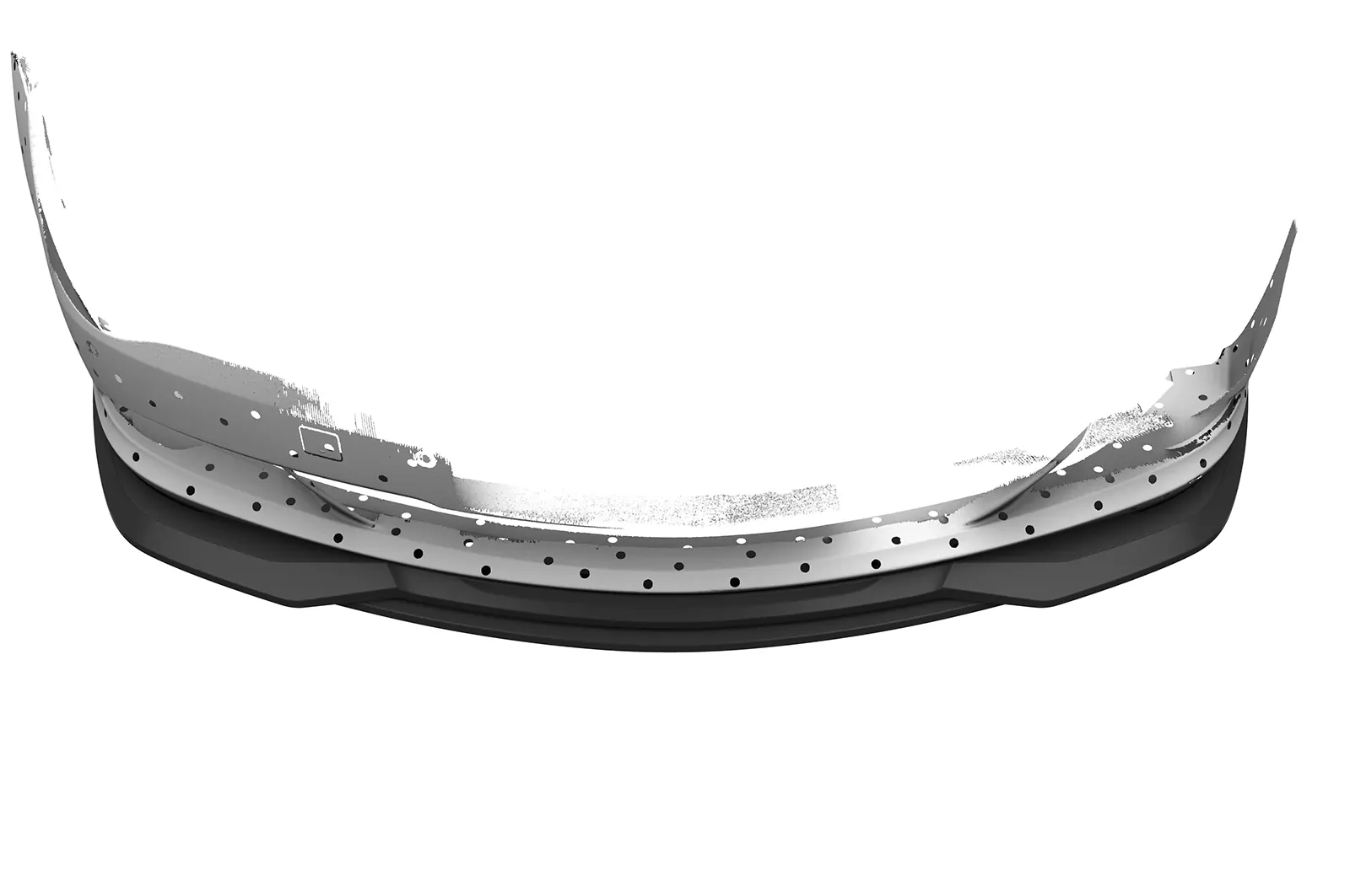 Cup-Spoilerlippe mit ABE für BMW 6er E63 / E64 CSL856 Schwarz Strukturiert