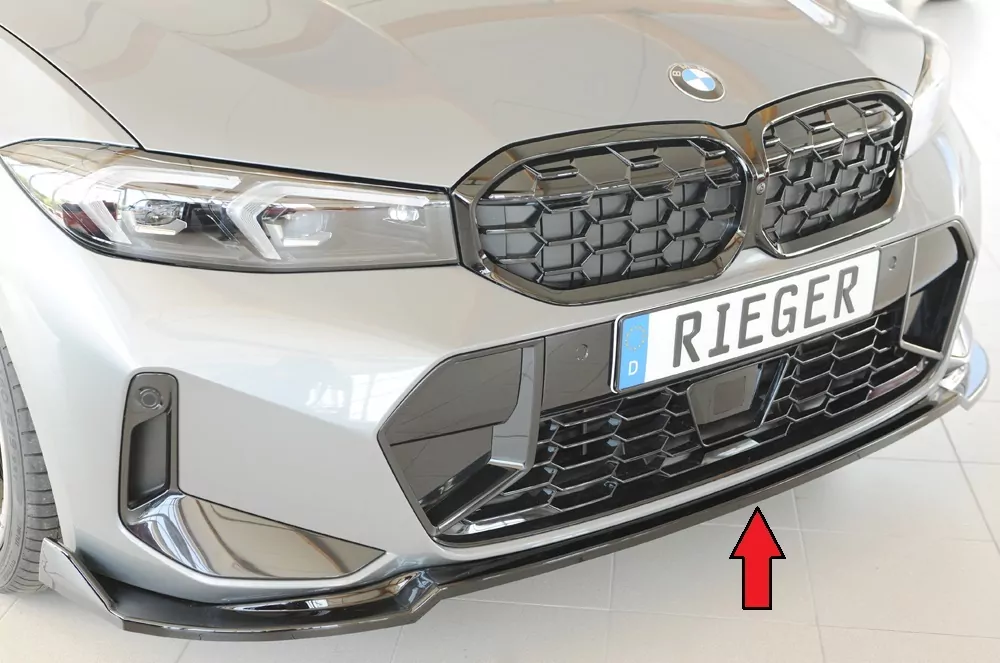 Rieger Spoilerschwert glanz schwarz für BMW 3er G21  (G3K) Touring 07.22- (ab Facelift) LCI