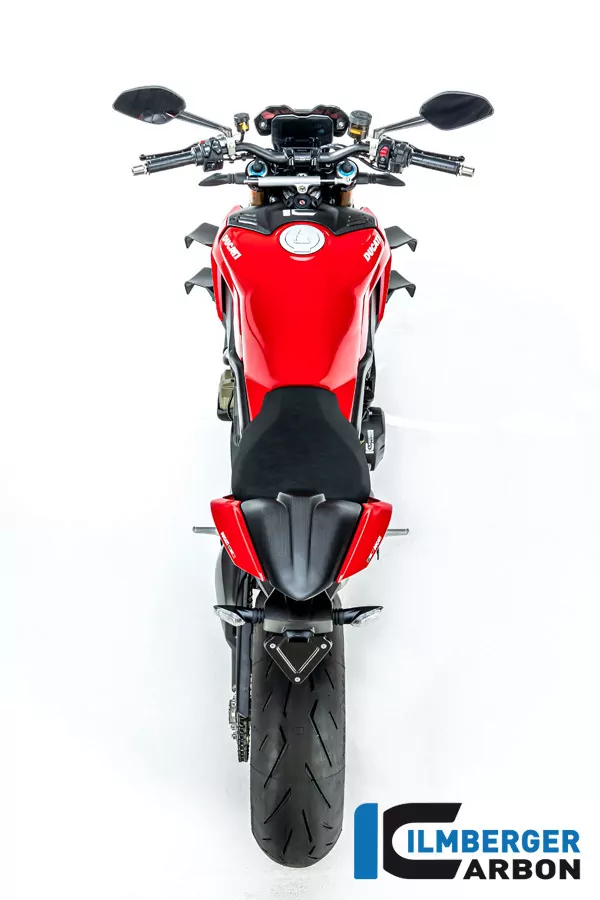 Ilmberger Carbon Sitzbankabdeckung matt für Ducati Streetfighter V4 V2 2020-