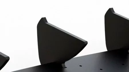 Robuster Heck Ansatz Flaps Diffusor Passend Für Diffusor V.1 Passend Für VW Golf 8