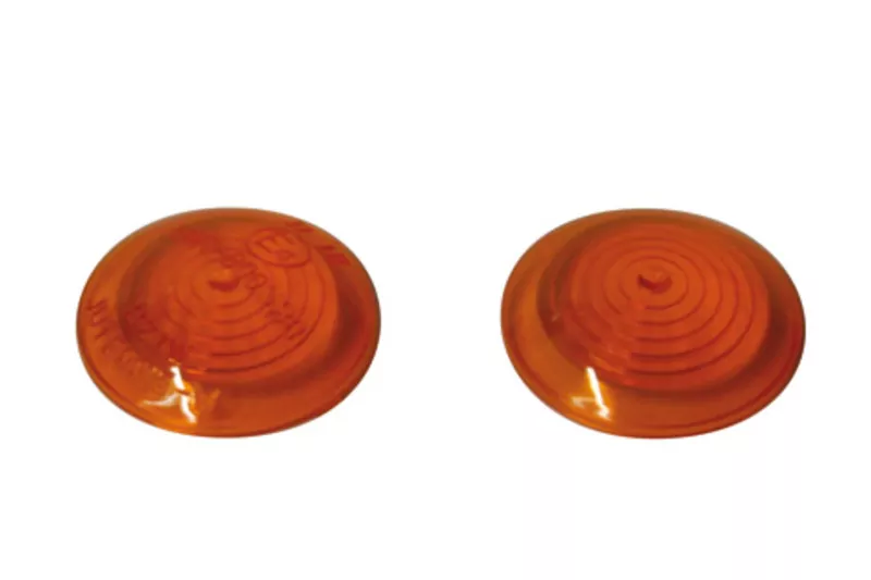 SHIN YO Blinkergläser (Paar) für 1 Stck. BULLS-Eye-Blinker, gelb E-geprüft