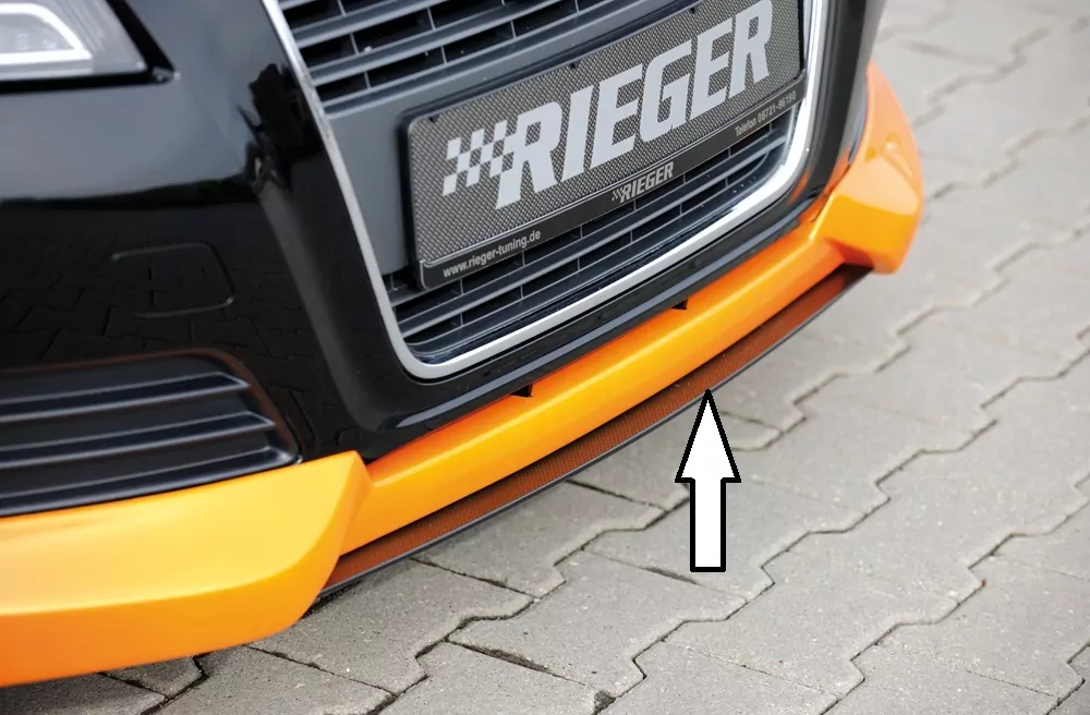 Rieger Spoilerschwert für Audi A3 (8P) | 5-tür. 07.08- (ab Facelift) für Spoilerlippe 56760