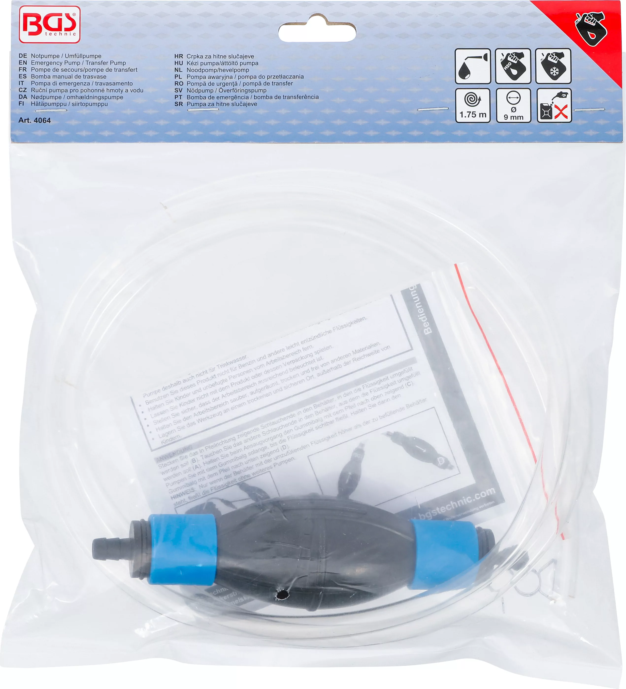 Notpumpe / Umfüllpumpe