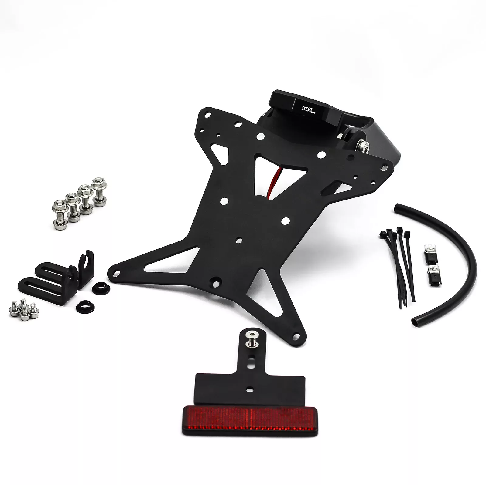 Kurzes Heck - Kennzeichenträger - Kennzeichenhalter für Kawasaki Z 1000 ab 2014-2016