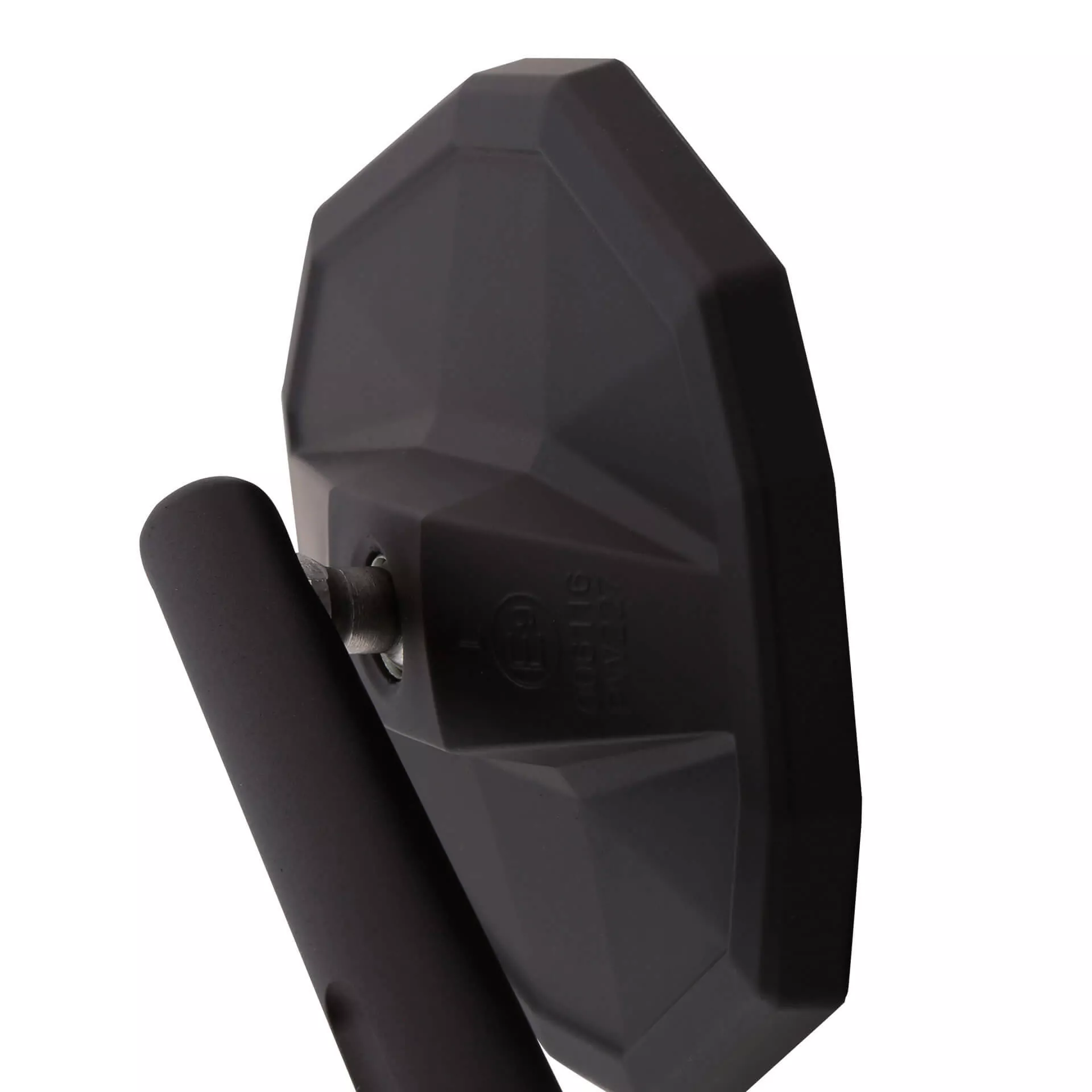 HIGHSIDER smart Handlebar Mirror Straight-XL Black (1pc)