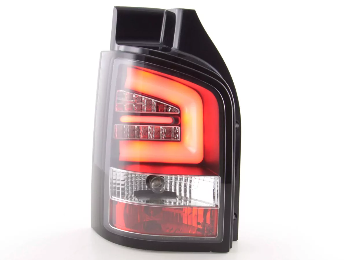 LED Rückleuchten Set VW T5  03-10 Heckklapentür-Version schwarz