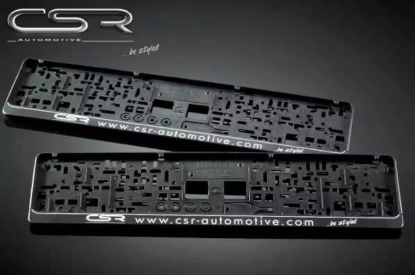 Nummerschildhalter Set für Eurokennzeichen ZB085