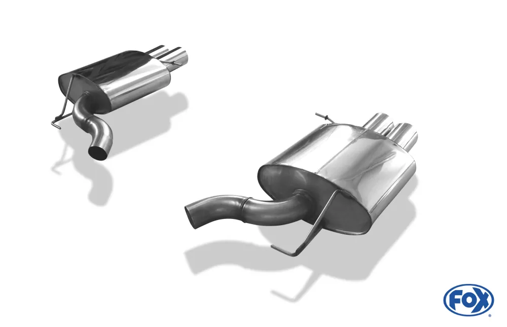 BMW F12/F13/F06 - 640i mit M-Paket  Endschalldämpfer rechts/links - 2x90 Typ 12 rechts/links