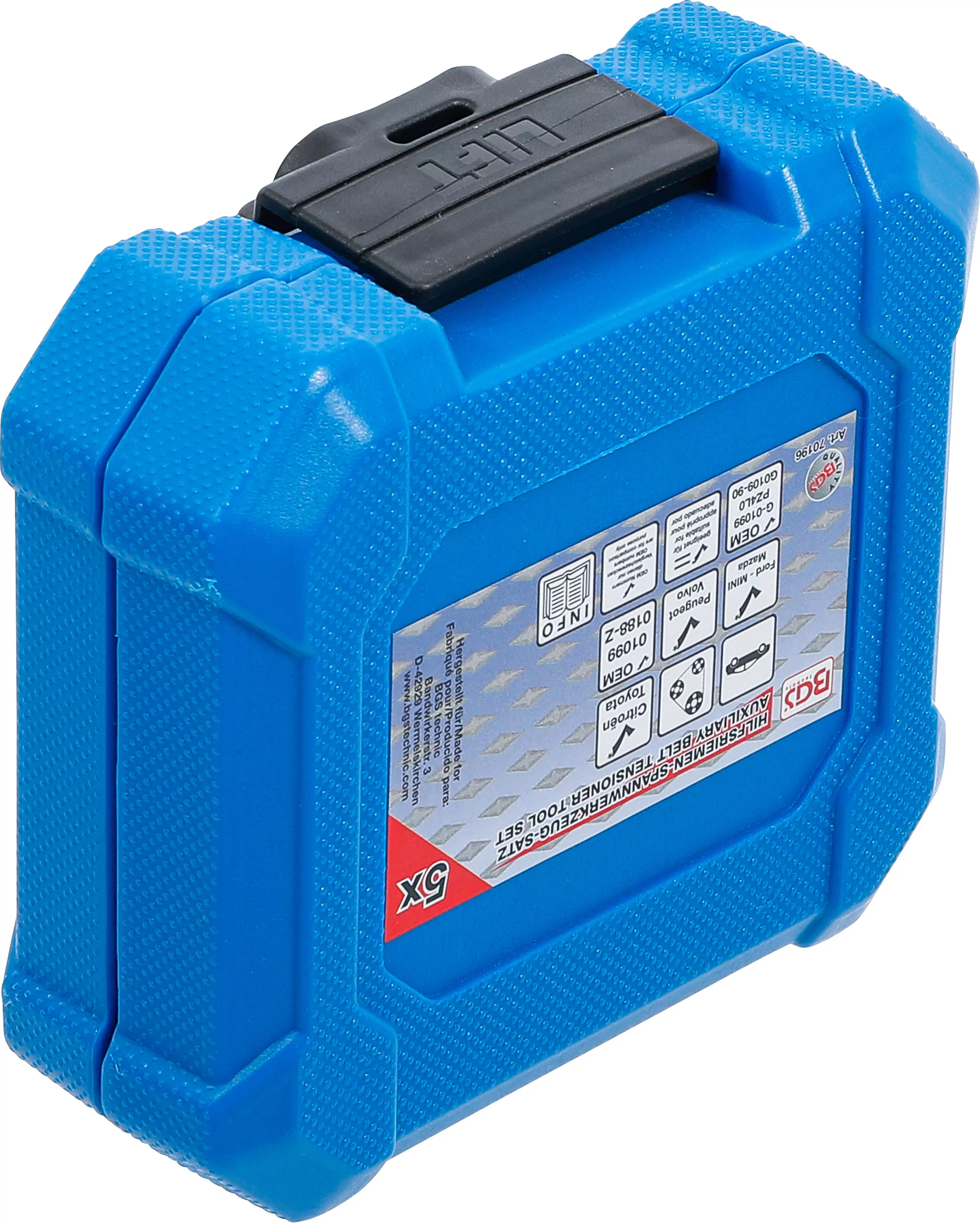 Hilfsriemen-Spannwerkzeug-Satz | für Citroën, Ford, Mazda, MINI, Peugeot, Toyota, Volvo