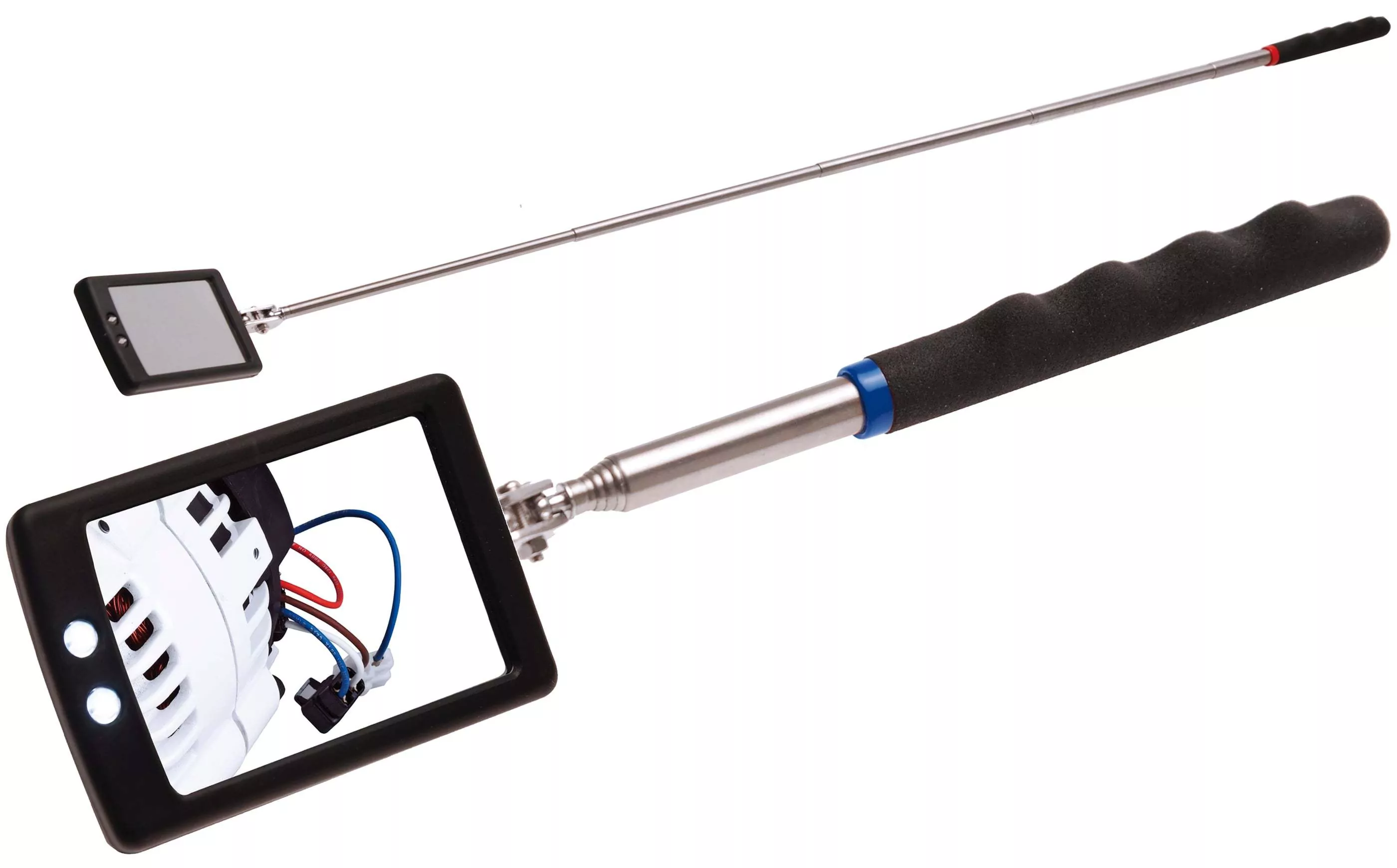 LED-Teleskop-Inspektionsspiegel | 285 - 870 mm