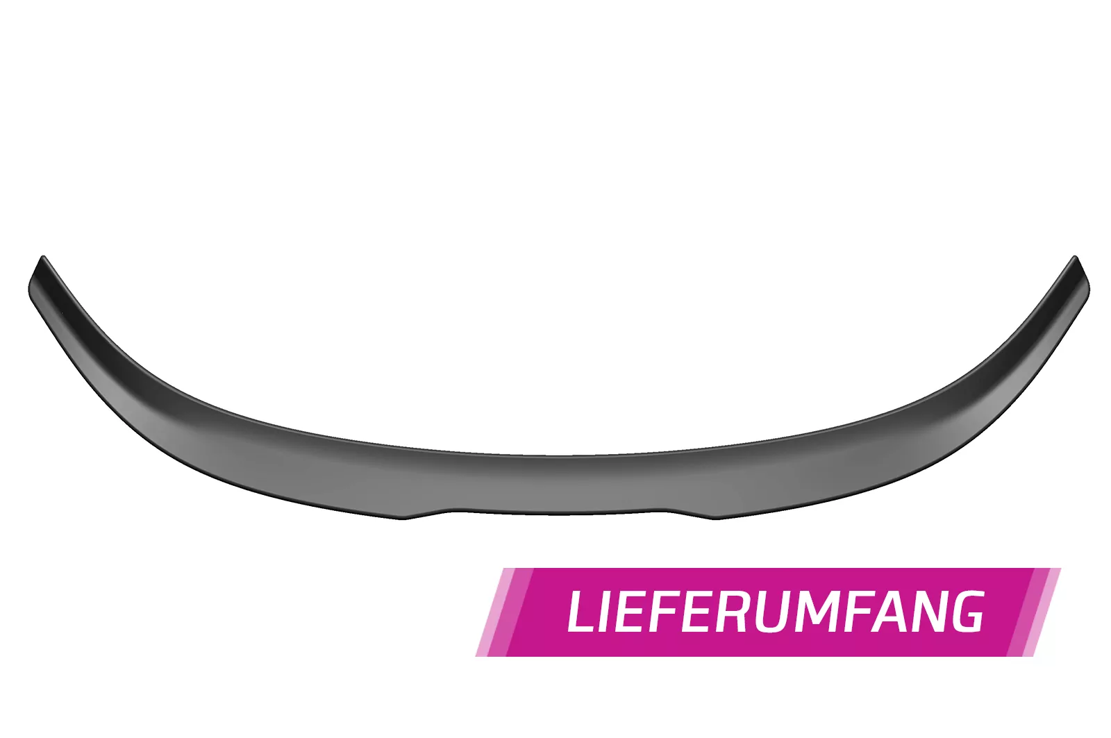 Heckflügel mit ABE für VW Scirocco III R / R-Line HF657-M Carbon Look (matt)